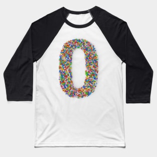 Sweet sprinkles - letter V Baseball T-Shirt